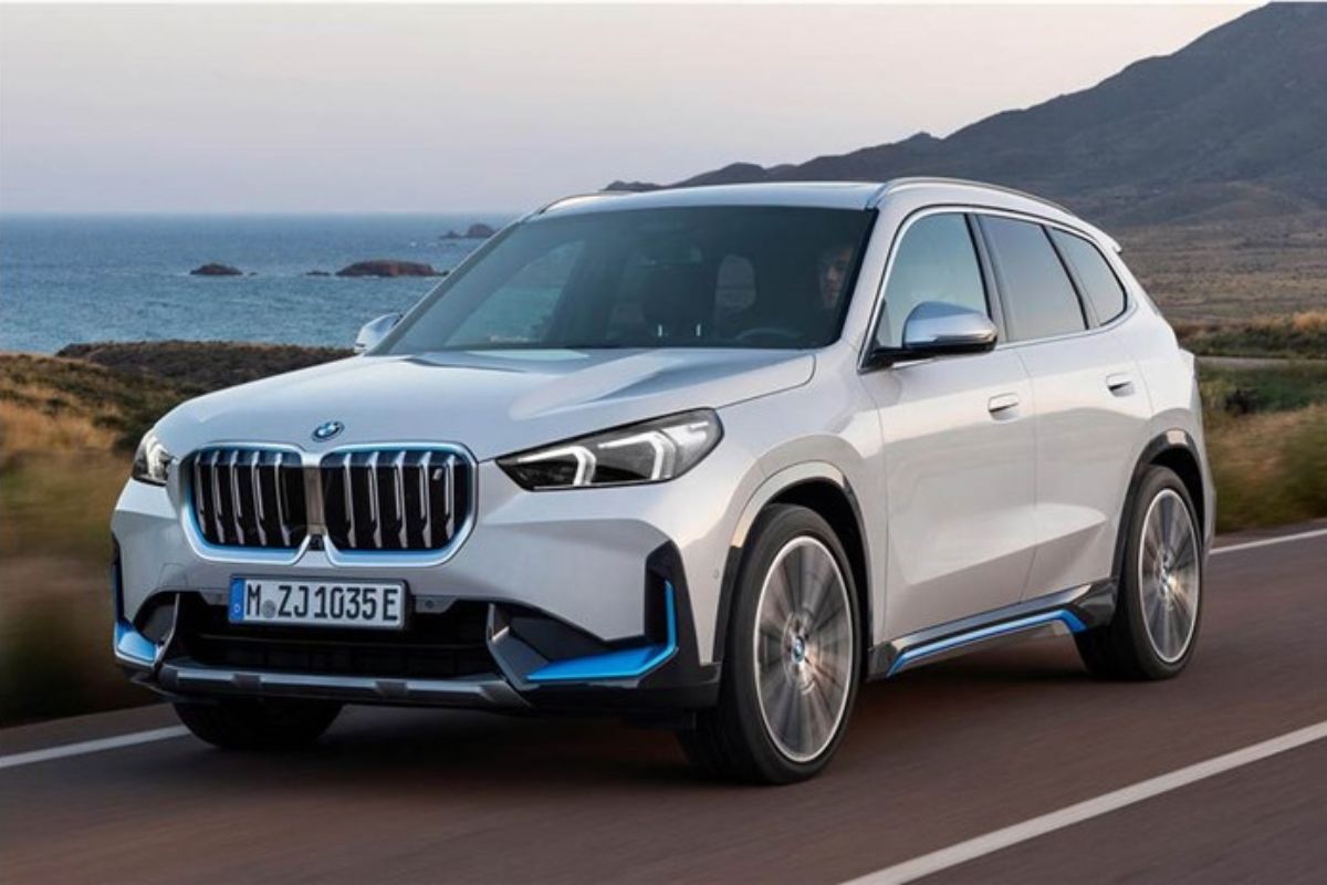 BMW iX1 electric SUV teaser launched