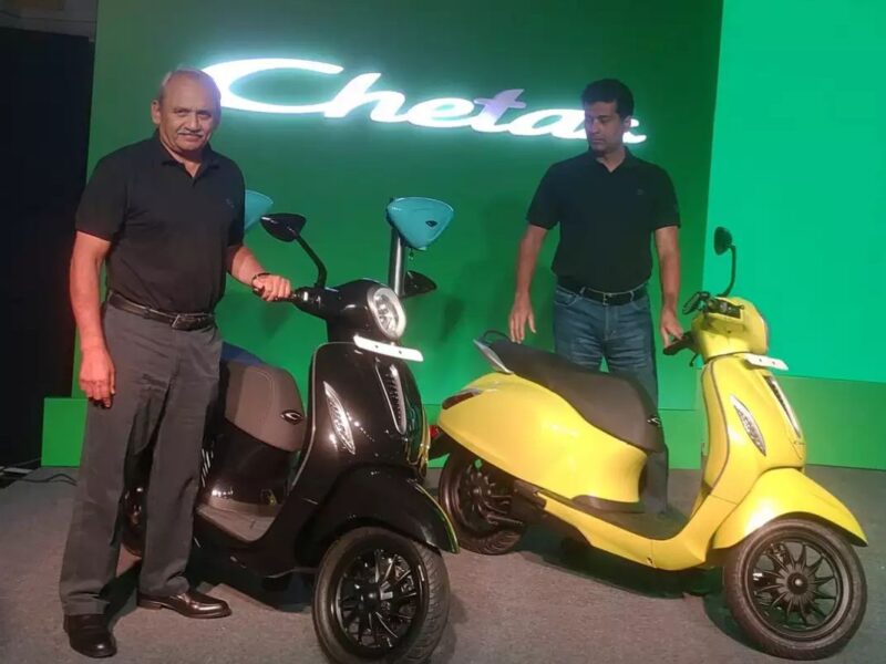 Bajaj Chetak electric scooter launched with great features