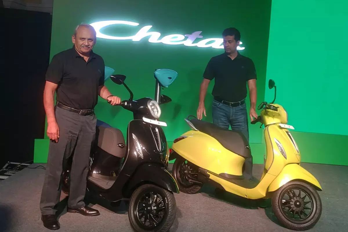 Bajaj Chetak electric scooter launched with great features