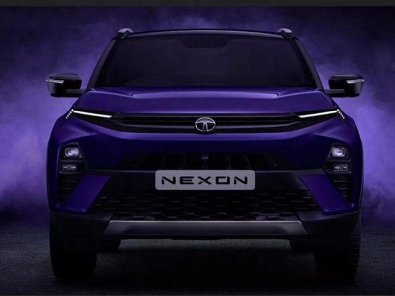 Modified look of Tata Nexon Facelift surfaced