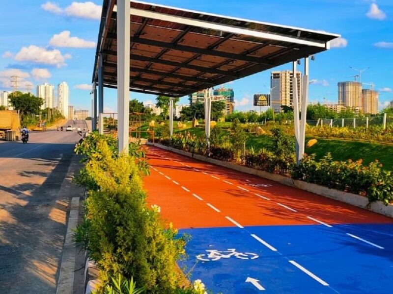 World's second and India's first solar cycling track opens in Hyderabad
