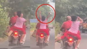 Girl Dance On Moving Bike Set Fire on Internet