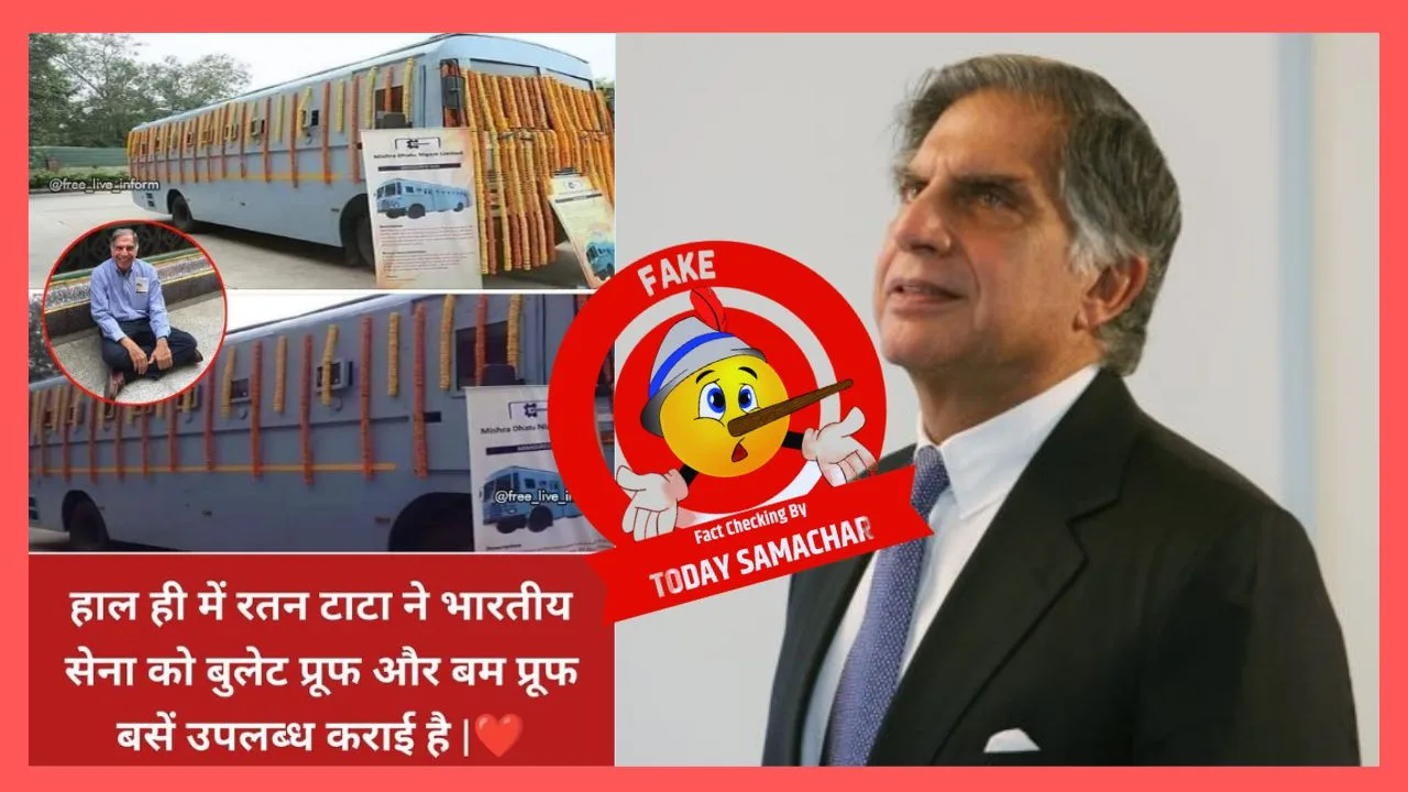 Ratan Tata Provided Bullet And Bomb Proof Buses Fact Check