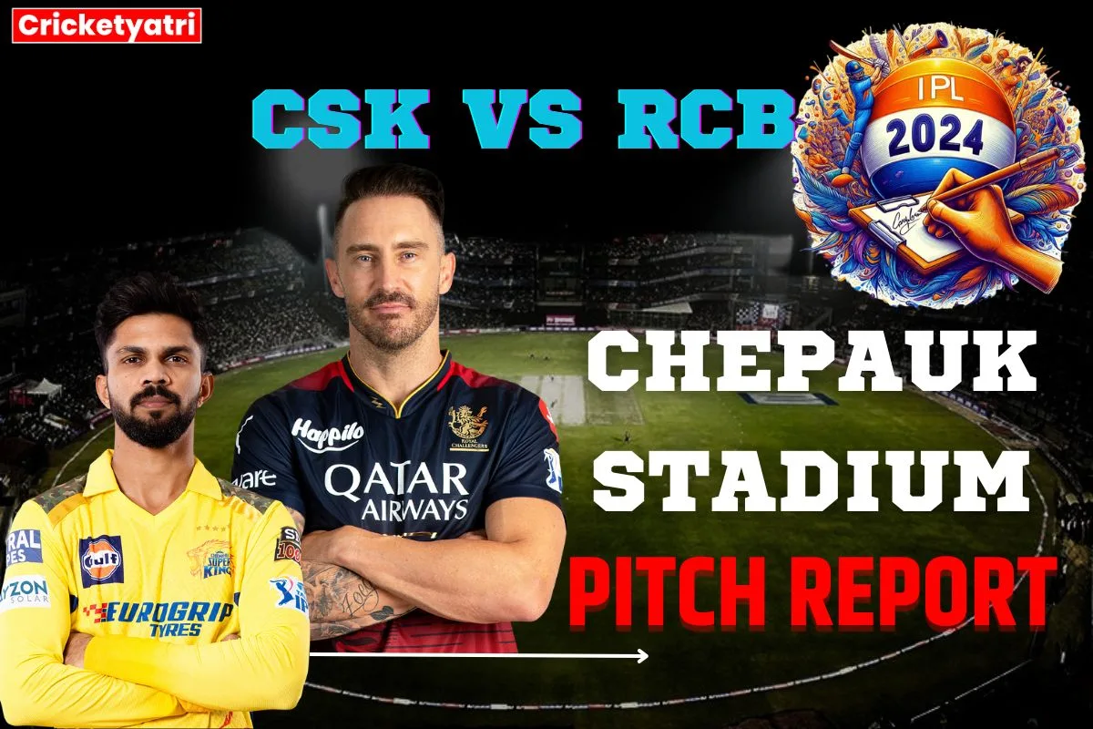 CSK vs RCB Pitch Report