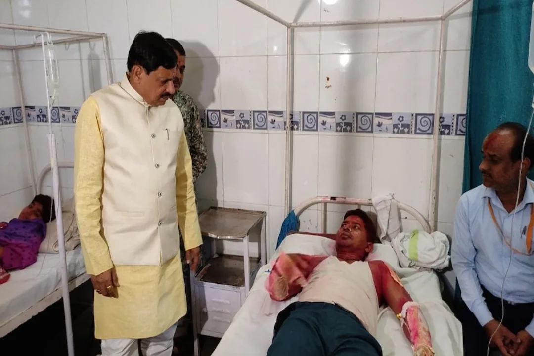 Mohan Yadav met the patients