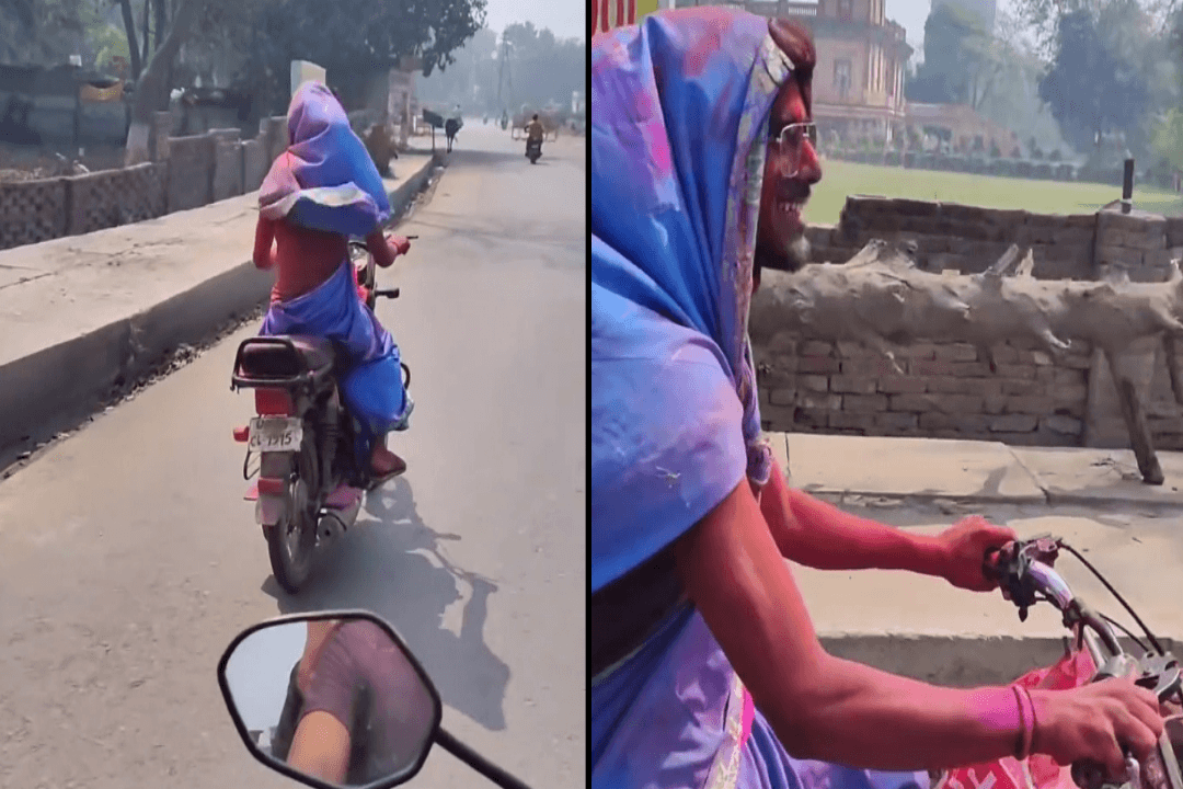 girl in saree turned out to be a boy