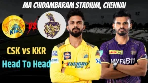 CSK vs KKR Head To Head