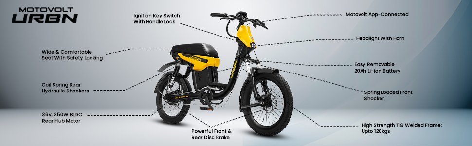 50 हजार से भी कम कीमत में मिल रही है Motovolt की ये धांसू E-Bike, सिंगल चार्ज में देती है