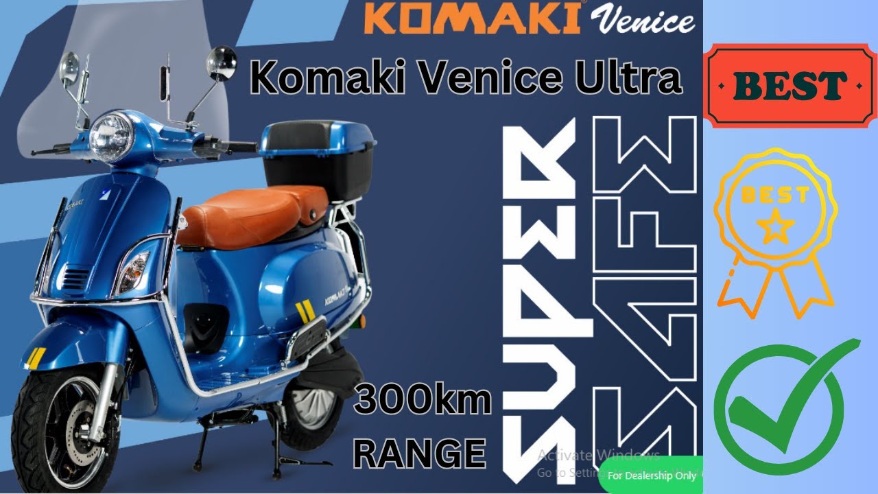 Komaki Venice Sport Electric Scooter