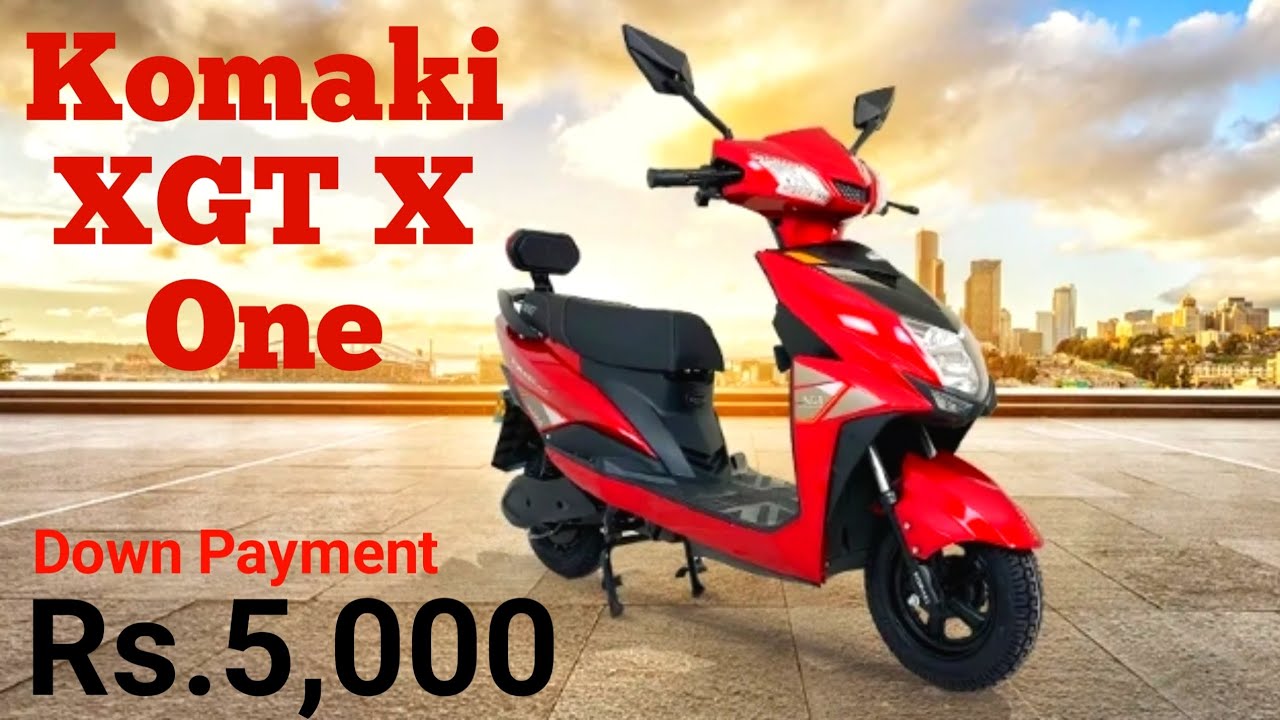 Komaki XGT X One Electric Scooter