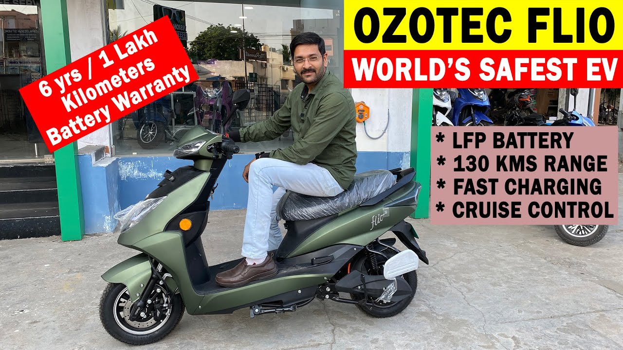 Ozotec Flio Electric Scooter